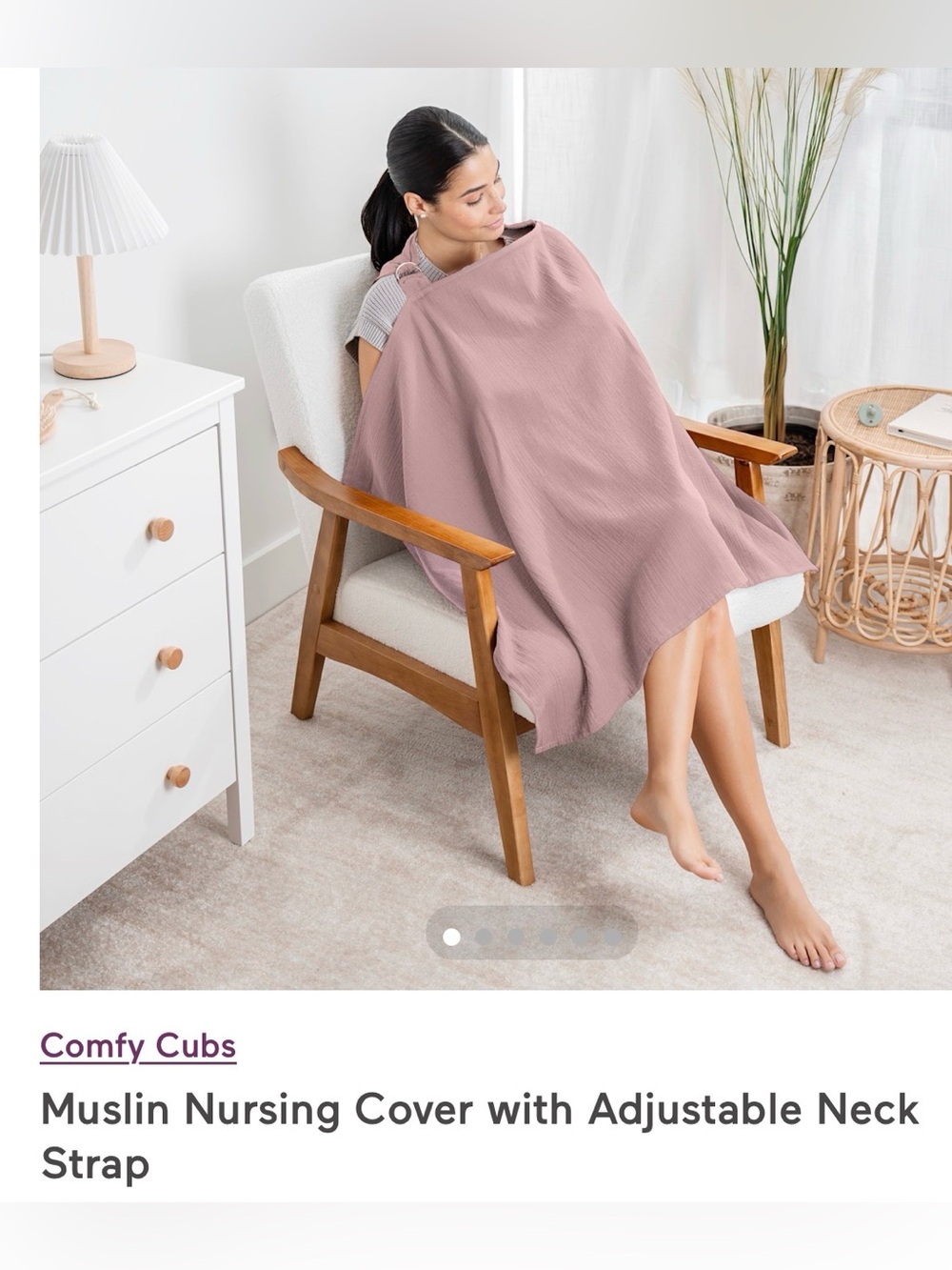 Comfy Cubs Muslin Nursing Cover SET